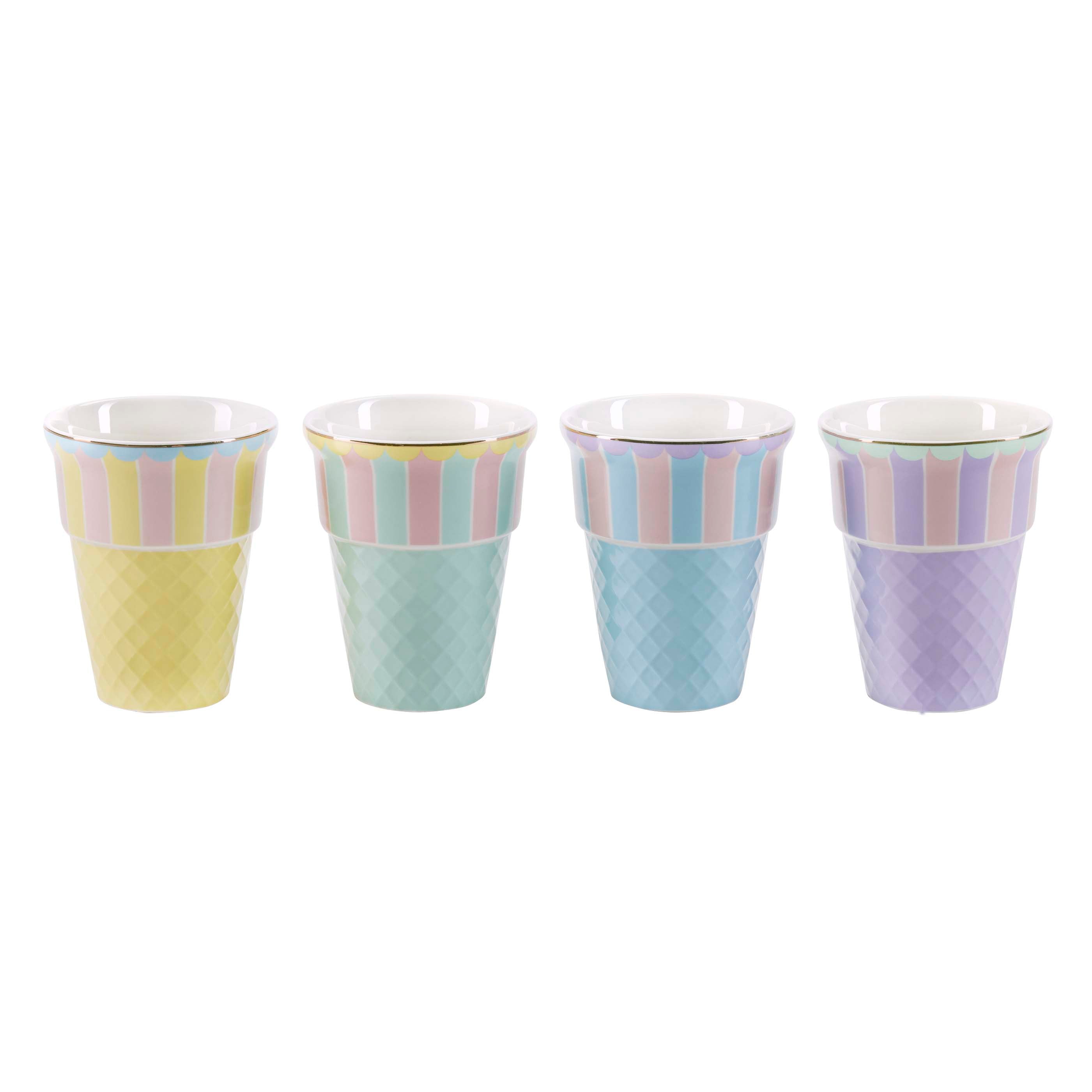 Ice cream cups - 4 stk.